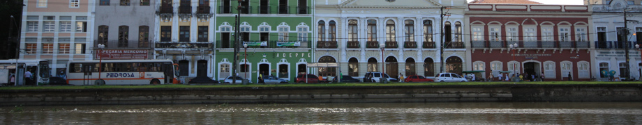 Capibaribe River front, Recife, Brazil