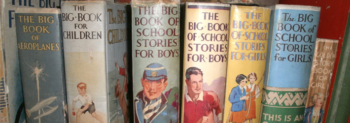 The Big Book spines