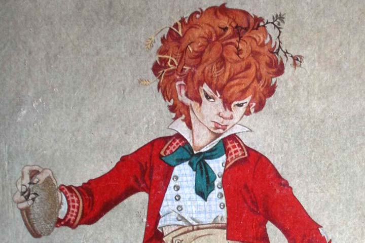 Detail from cover of Struwwelpeter