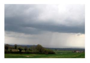 Rain over Wells by Sharon Loxton