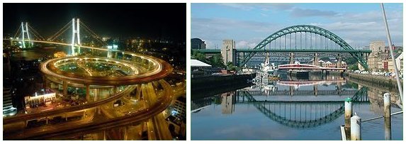 Newcastle Bridges and Shanghai
