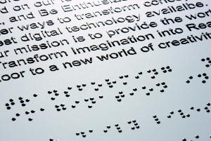 Image of Braille - https://www.flickr.com/photos/rolanddme/4944962234 