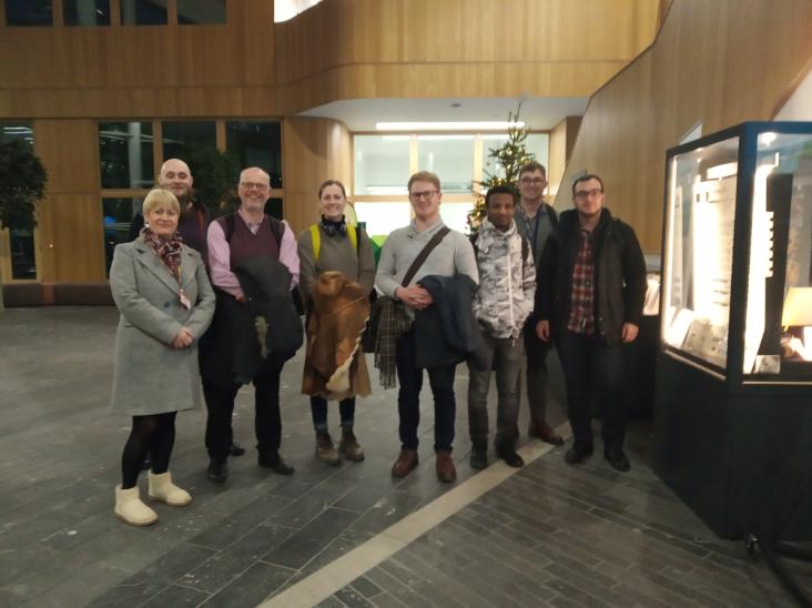 Visit to Urban Sciences Building at Newcastle  4 December 2019